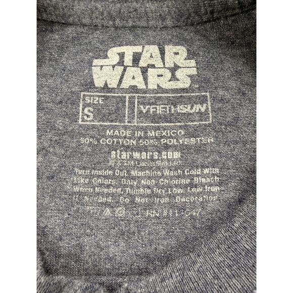 Star Wars VFIFTHSUN Storm Trooper Large Graphic T-shirt Blue Adult Small - Picture 3 of 6